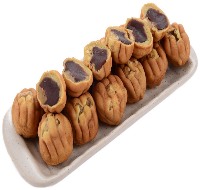 밀가루없이 당일제조 / 보드레 찰보리호두과자, 100개, 15g