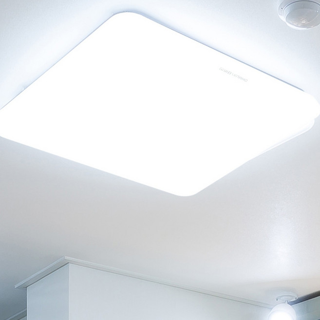 번개표 기쁨 LED 아크릴 사각 방등 50W 주광색 6500K