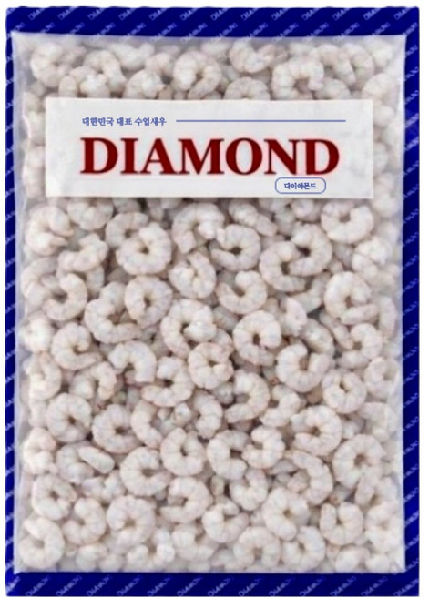 금빛유통 다이아 냉동 손질 생 새우살 71/90 4.5kg, 2개