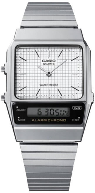 카시오 사각 스퀘어 빈티지 레트로 메탈시계 AQ-230 AQ-800 남녀 커플 학생 공용 메탈 전자시계 지코스모