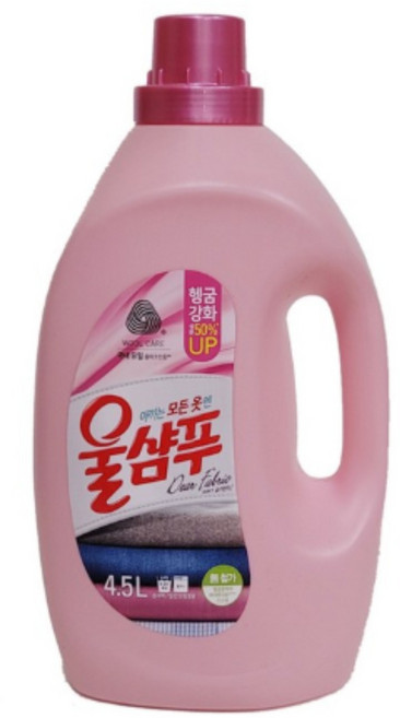 애경 울샴푸 4.5L 중성세제 드럼겸용 울세제 아기세제, 1개