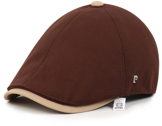 비토스 피에르가르뎅 24S/S 투톤챙 헌팅캡 간절기 및 여름에 쓰기좋은 파크골프모자