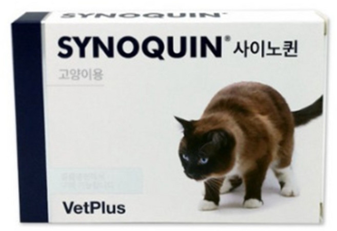 벳플러스 사이노퀸 캣 (고양이용) 관절영양제 30캡슐 (병원정품), 30정, 뼈/관절강화, 1개