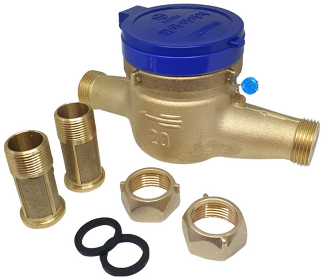 한국아이치 수도계량기 수도미터 50A 습식 냉수용