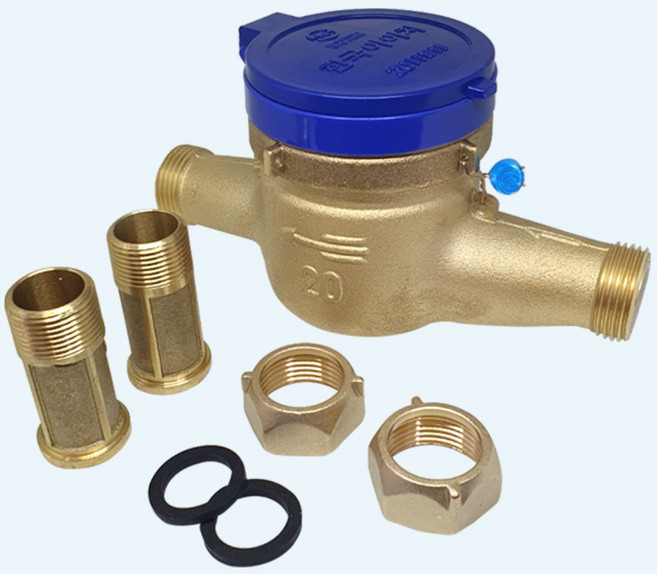 한국아이치 수도계량기 수도미터 20A 습식 냉수용