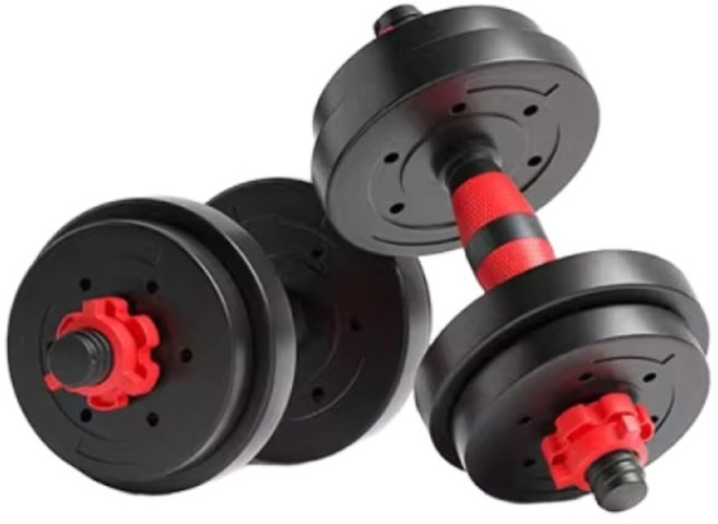 NEW LIFE Movement 調節啞鈴組 10-50KG 可調式啞鈴 居家健身器材, 1套, 10kg