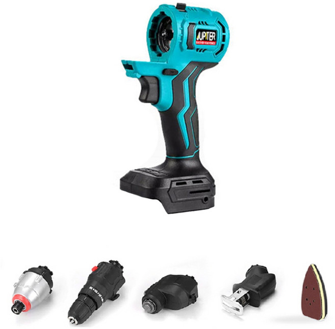 주피터 멀티드릴 본체만 JMD-20P 콤보 5종 마끼다 호환 무선 전동 만능 드라이버 임팩 함마 샌더 컷쏘, 1개