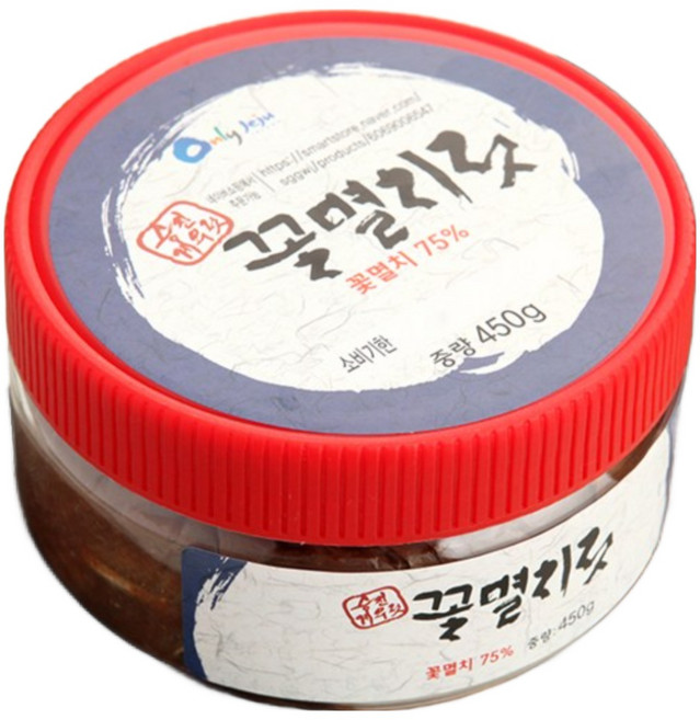 오초록 제주 꽃멸치젓(멜젓) 450g (1set), 1개