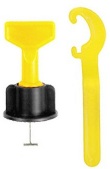 공구하자 타일평탄클립 평탄클립 원형 재사용 수평, 원형클립1.2(50매입), 1개