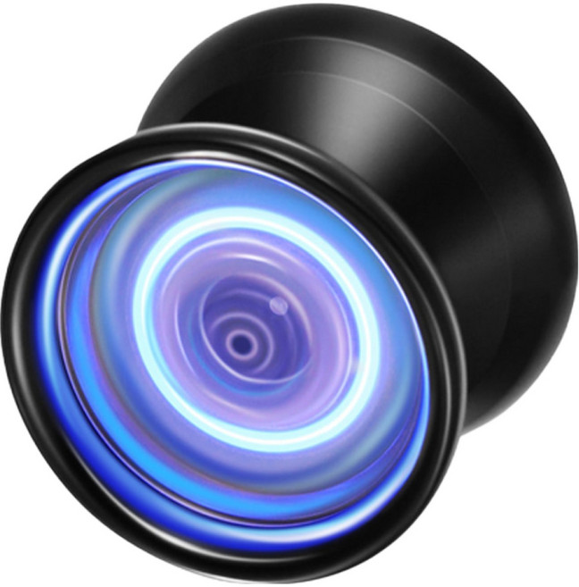 매직요요 오로라 어린이 장난감 스포츠완구 고급 메탈요요 골드베어링 LED 라이트 요요, 1. Y02(오로라), 1개