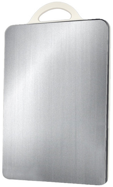 연마제없는 프리미엄 304 스테인리스 양면 슬림 PP 도마 세트, 1개, 스테인리스 양면 슬림도마