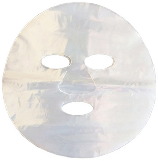 새로이 일회용 비닐 마스크 페이스 팩 보습 투명 얼굴 커버 세트, 1000개