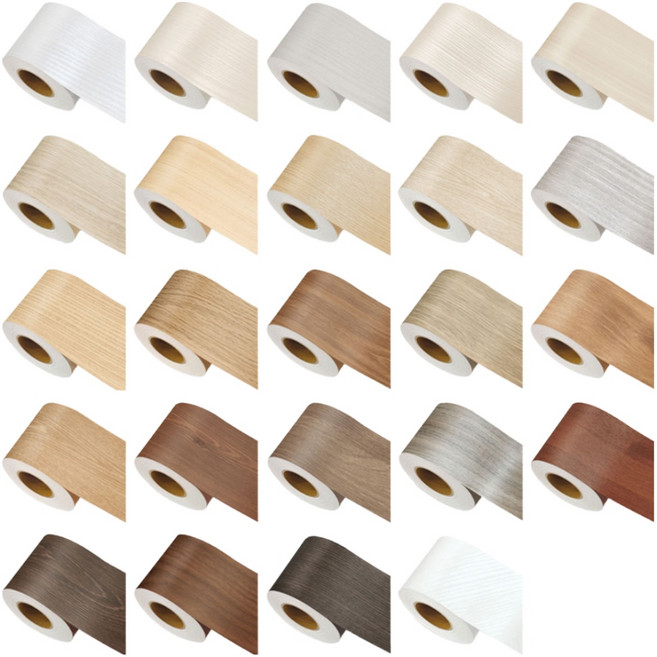 [비앤티] 띠벽지 패널시트몰딩 무늬목 몰딩시트 부분보수시트 창문보수시트 현관문패널시트(10cm*5M), 07.몰딩 5M_메이플옐로우