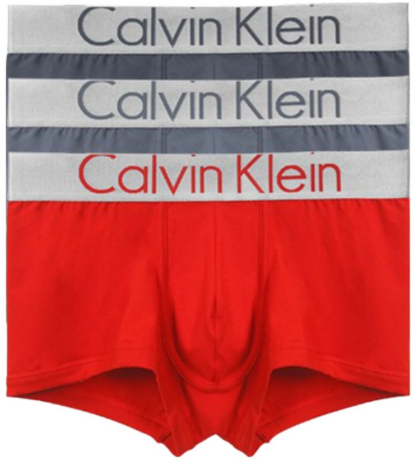 캘빈클라인 언더웨어 CK 남자 팬티 속옷 드로즈 사각 면 세트