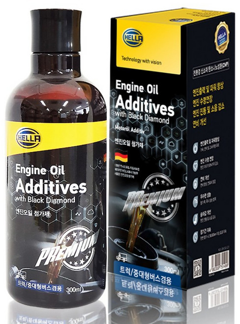 소중한 내 차 관리 헬라 트럭 버스 엔진오일첨가제 300ml 대형 차량용 엔진첨가제 자동차 엔진코팅제 그래핀 윤활유, 1개, 공용, HELLA-TRUK_300ml