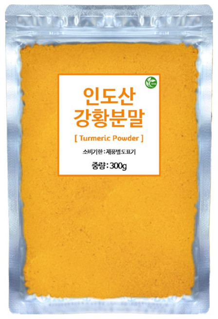 신영몰 강황 분말 가루 인도산 강황만 사용, 1개, 300g