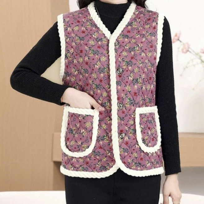 따시따끈 후끈 열조끼 겨울 김장 조끼