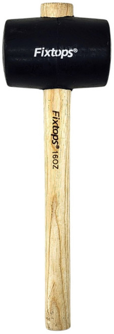 픽스톱 참 고무망치 탑락 기능 블랙, 1개, 16oz 550g