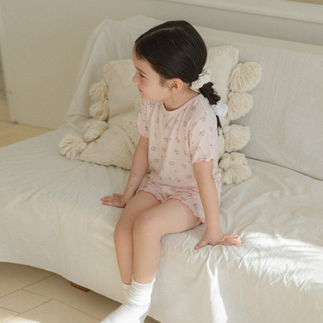 [해피버스] 플로랄 실내복세트