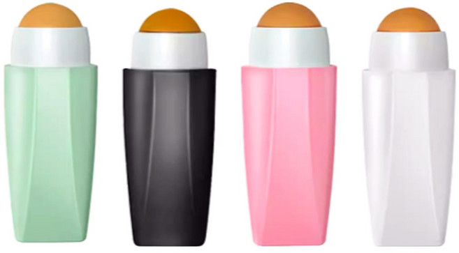 월드판다 개기름 컨트롤러 얼굴 기름 제거 유분 반영구 기름종이 오일롤러, 1개, 블랙