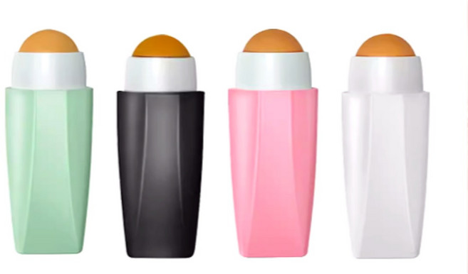 월드판다 개기름 컨트롤러 얼굴 기름 제거 유분 반영구 기름종이 오일롤러, 1개, 그린