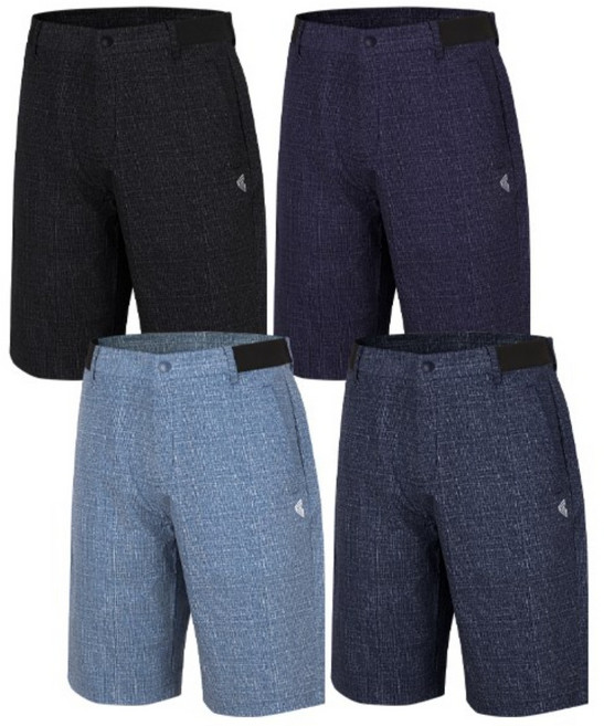 김영주 남성 골프웨어 프리미 나염 반바지 남자 밴딩 바지