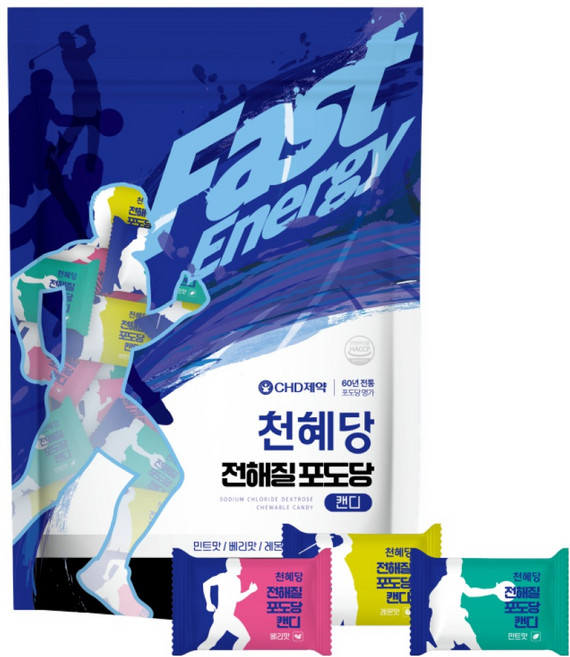 천혜당 전해질 포도당 캔디, 100정, 1개