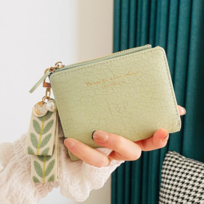 롱아일랜드 여성 반지갑 카드지갑 키링 세트