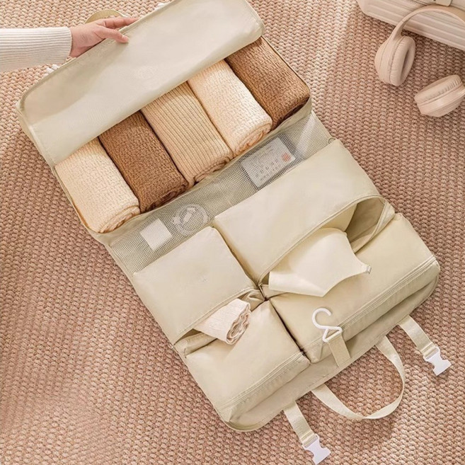 루비담 걸어쓰는 올인원 여행 파우치 7in1 1+1 리필백2