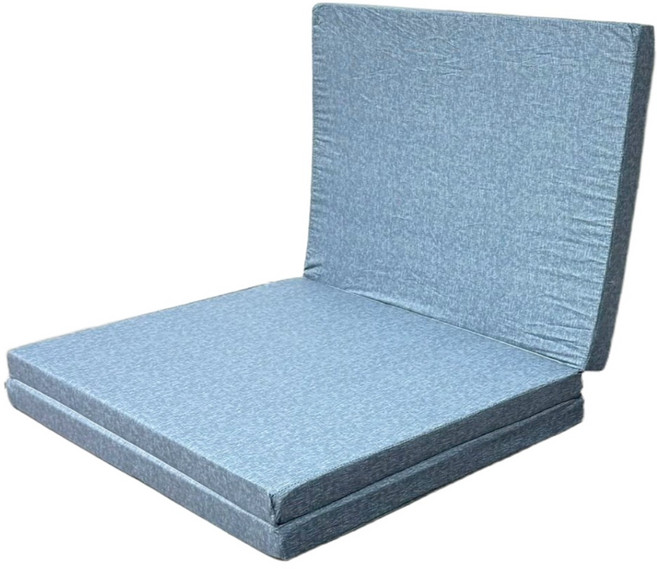 슬립존 3단 접이식 단단한 토퍼 매트리스