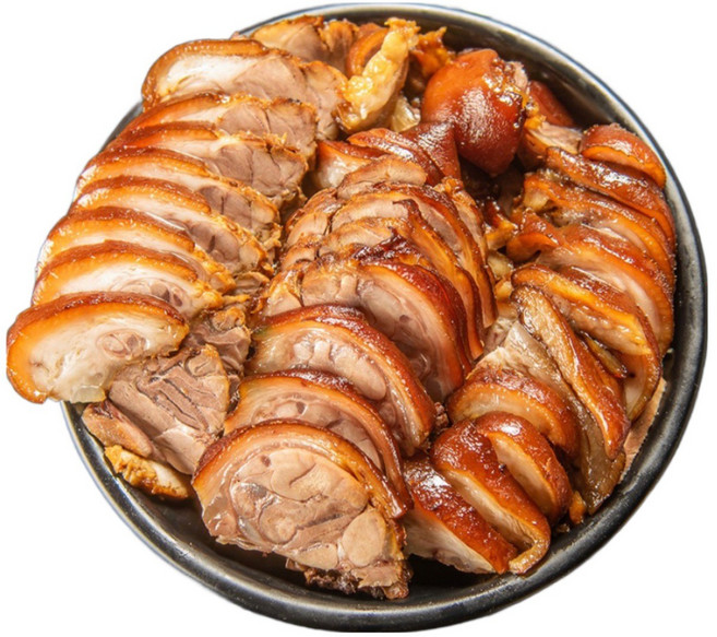 오향담은 순살족발 앞다리살100% 족발 간편야식 혼술안주 캠핑 밀키트 통족발, 5개, 300g