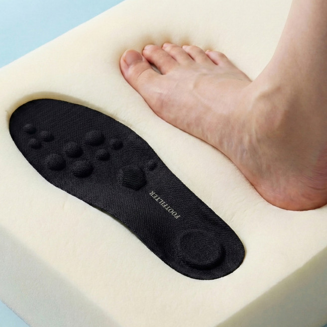 닥터 메모리 발충격 24% 완화 인증 무중력 발편한 메모리폼 족저근막 보호 아치 신발깔창