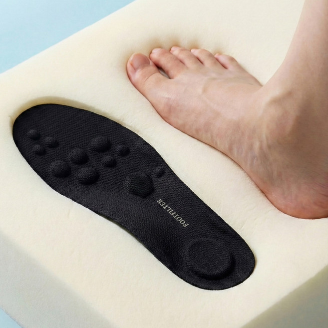 닥터 메모리 발충격 24% 완화 인증 무중력 발편한 메모리폼 족저근막 보호 아치 신발깔창