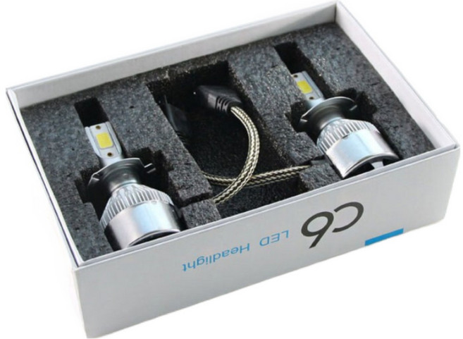 TKB 파워 알루미늄 LED 안개등/전조등 1세트 전차종, 1개