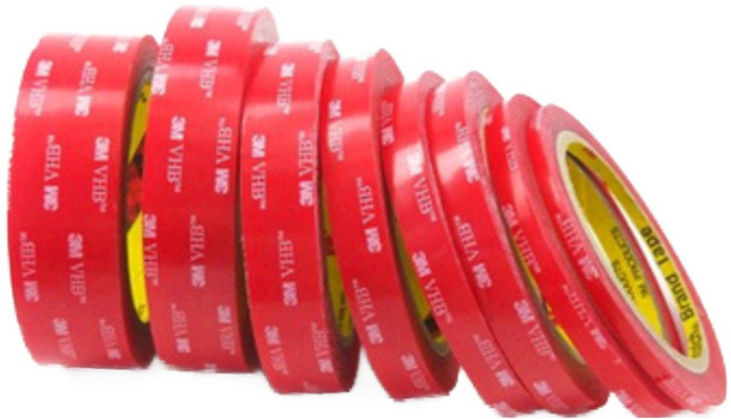 3M VHB(초강력) 다용도 양면테이프, 3개, (2cm x 3미터)