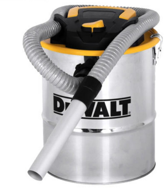 디월트 애쉬 청소기 DXA15A 벽난로 재 가루 제거 캠핑장 목공 작업 차량 청소 15L