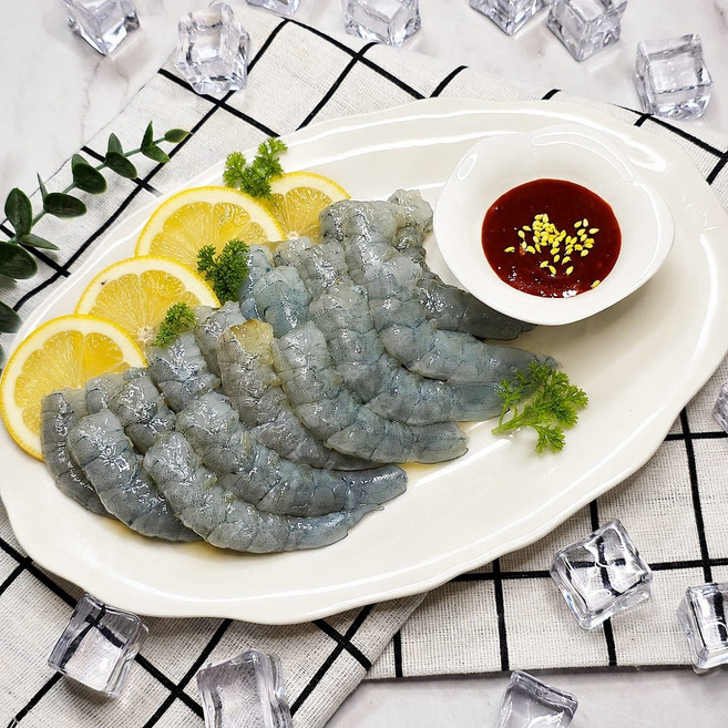 갓 잡은 듯 싱싱한 생물 활 흰다리새우 새우소금구이, 1개, 1kg