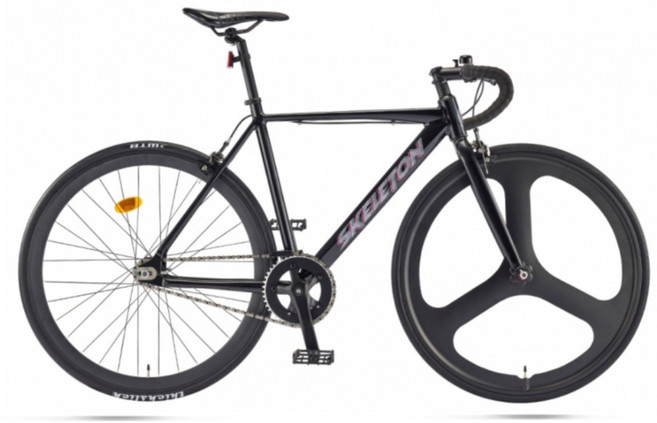 2026년 삼천리 아팔란치아 700C 스켈레톤 픽시자전거, 1개, 165cm, 블랙(510)