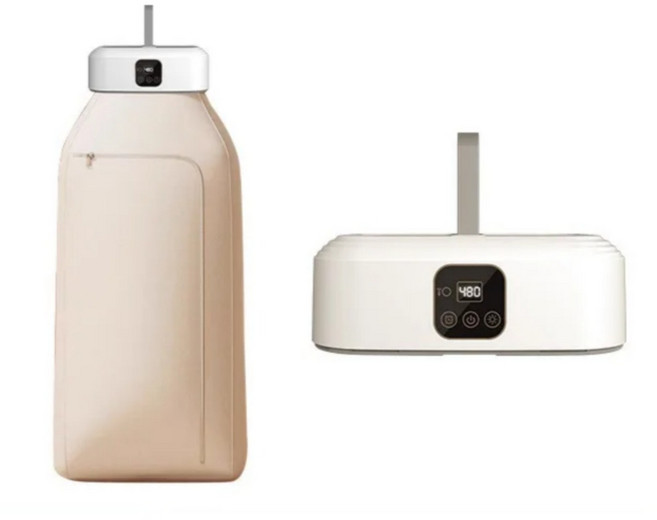 퀵픽스 휴대용 빨래건조기 UV살균 접이식 미니 건조기 스타일러, 화이트, 미니건조기