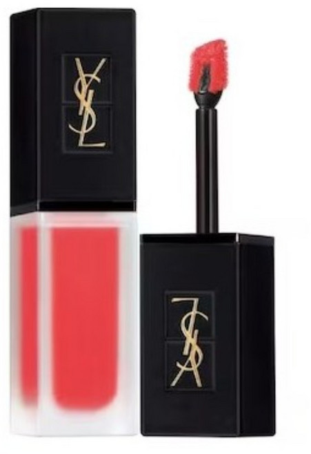 입생로랑 따뚜아쥬 꾸뛰르 벨벳 틴트, 202 코랄 심볼, 1개