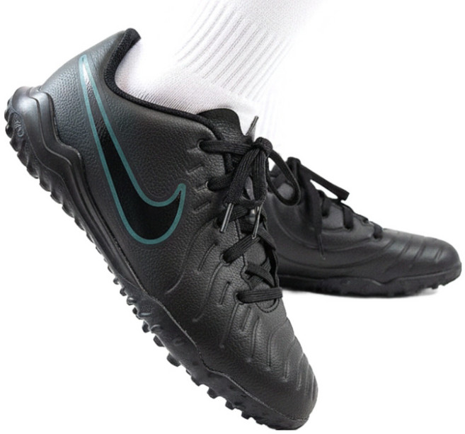 나이키 키즈 풋살화 주니어 티엠포 레전드 10 클럽 TF 초등 축구화 인조잔디용 맨땅용 블랙 발편한 가벼운