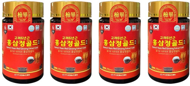 명품 홍삼정골드 매일365 대한홍삼6년근 240g, 960g, 1개