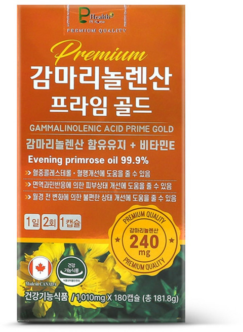 [PL healthy] 프리미엄 감마리놀렌산 프라임골드, 180정, 1개