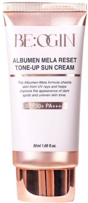 [홈쇼핑완판템] 전인화의 비오진 알부민 멜라 리셋 톤업 선 크림 SPF50+ PA++++, 2개, 50ml