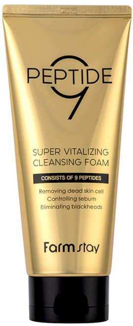 팜스테이 펩타이드9 슈퍼 바이탈라이징 클렌징 폼, 180ml, 4개