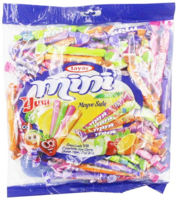 엘반 타야스 미니얌 믹스 캔디, 700g, 12개