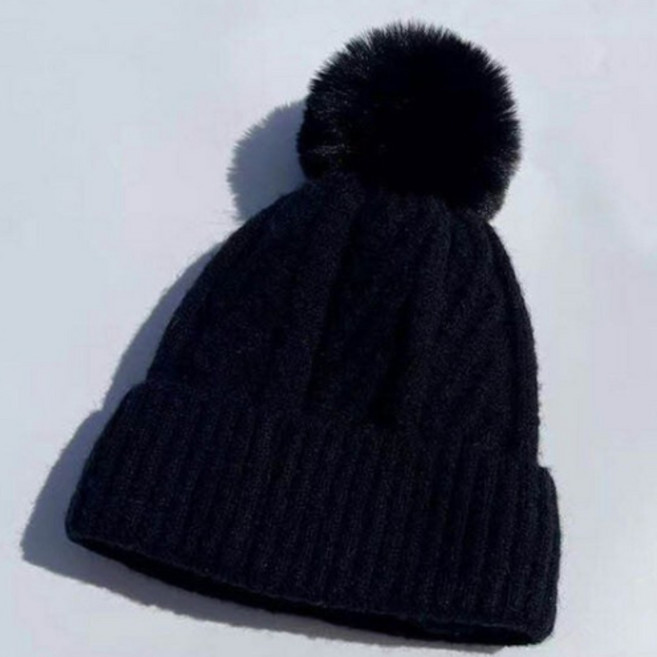 융털방울니트모자 방울모자 니트모자 비니모자