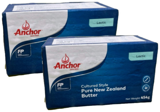 앵커 락틱 발효 버터 454g 2개