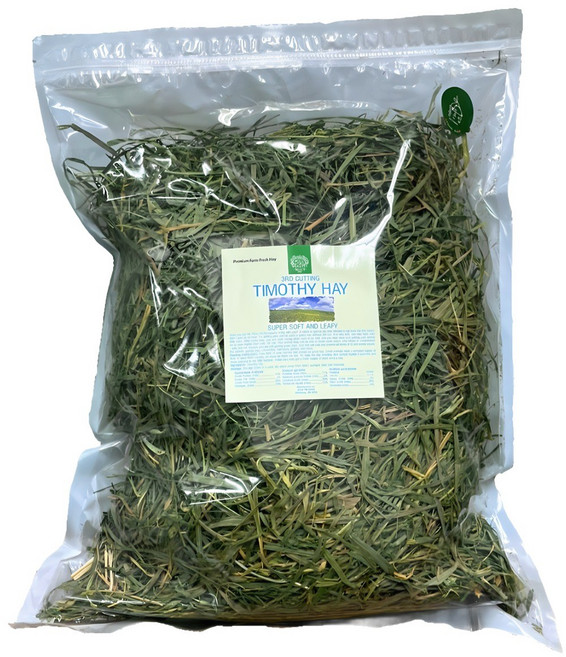 스몰펫셀렉트 코리아 - 북미 프리미엄 토끼사료 티모시 건초 3번초 지퍼백, 400g, 1개