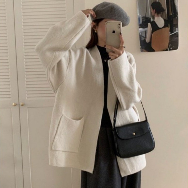 여성가디건 니트 자켓 코트 바람막이 점퍼 캐주얼 ERD26030150 45